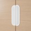 IKEA GALANT ГАЛАНТ Шкаф / дверь, дубовый шпон беленый, 80x120 см 90365137 903.651.37