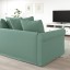 IKEA GRÖNLID ГРЕНЛИД 3-местный диван с козеткой, Ljungen светло-зеленый 29408843 294.088.43