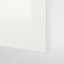 IKEA KNOXHULT КНОКСХУЛЬТ Навесной шкаф c дверцами, глянцевый белый, 120x75 см 10326809 103.268.09