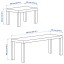 IKEA LACK ЛАКК Комплект столов, 2 шт, серый 60349262 603.492.62