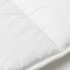 IKEA LEN ЛЕН Одеяло для детской кроватки, белый, 110x125 см 60028510 600.285.10