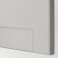 IKEA METOD МЕТОД Высокий шкаф для холодильника / морозильника, белый / Lerhyttan светло-серый, 60x60x140 см 79274469 792.744.69
