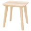 IKEA LISABO ЛИСАБО Столик, ясеневый шпон, 45x45 см 10297656 102.976.56