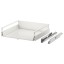 IKEA EXCEPTIONELL ЭКСЕПТИОНЕЛЛЬ Ящик, средний с нажимным открытием, белый, 60x60 см 80447822 804.478.22
