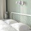 IKEA NESTTUN НЕСТТУН Кровать двуспальная, белый / Линдбаден, 140x200 см 79495022 794.950.22