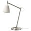 IKEA NYFORS НИФОРС Лампа рабочая, никелированный белый 40319685 403.196.85