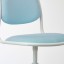 IKEA ÖRFJÄLL ОРФЬЕЛЛЬ Детский стул для письменного стола, белый / Vissle синий / зеленый 60441779 604.417.79