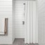 IKEA TÄRNAÅN ТЭРНАОН Шторка для ванной, белый / белый, 180x200 см 30502062 305.020.62
