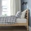 IKEA TARVA ТАРВА Кровать двуспальная, сосна / Lönset, 160x200 см 09019482 090.194.82