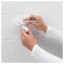 IKEA TISKEN ТИСКЕН Держатель туалетной бумаги на присоске, белый 40381291 403.812.91