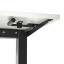 IKEA TROTTEN ТРОТТЕН Письменный стол с регулировкой высоты, белый / антрацит, 120x70 см 39429581 394.295.81