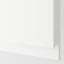 IKEA METOD МЕТОД / MAXIMERA МАКСИМЕРА Напольный шкаф с выдвижной столешницей / 3 ящика, белый / Voxtorp матовый белый, 60x60 см 49433766 494.337.66