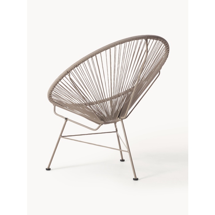 Кресло для отдыха из плетеного пластикового материала Bahia