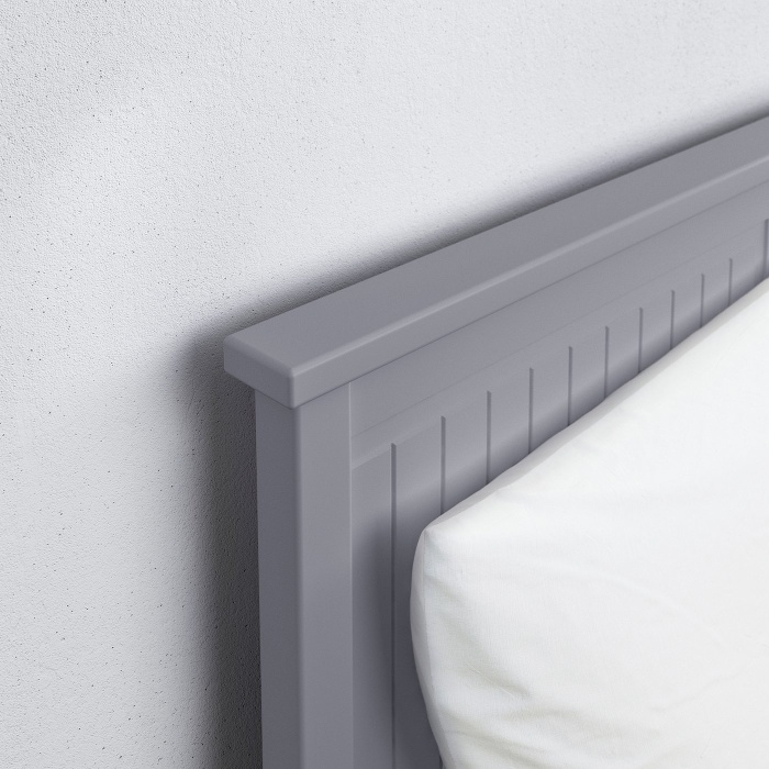 HEMNES Каркас кровати-кушетки с 3 ящиками, серый