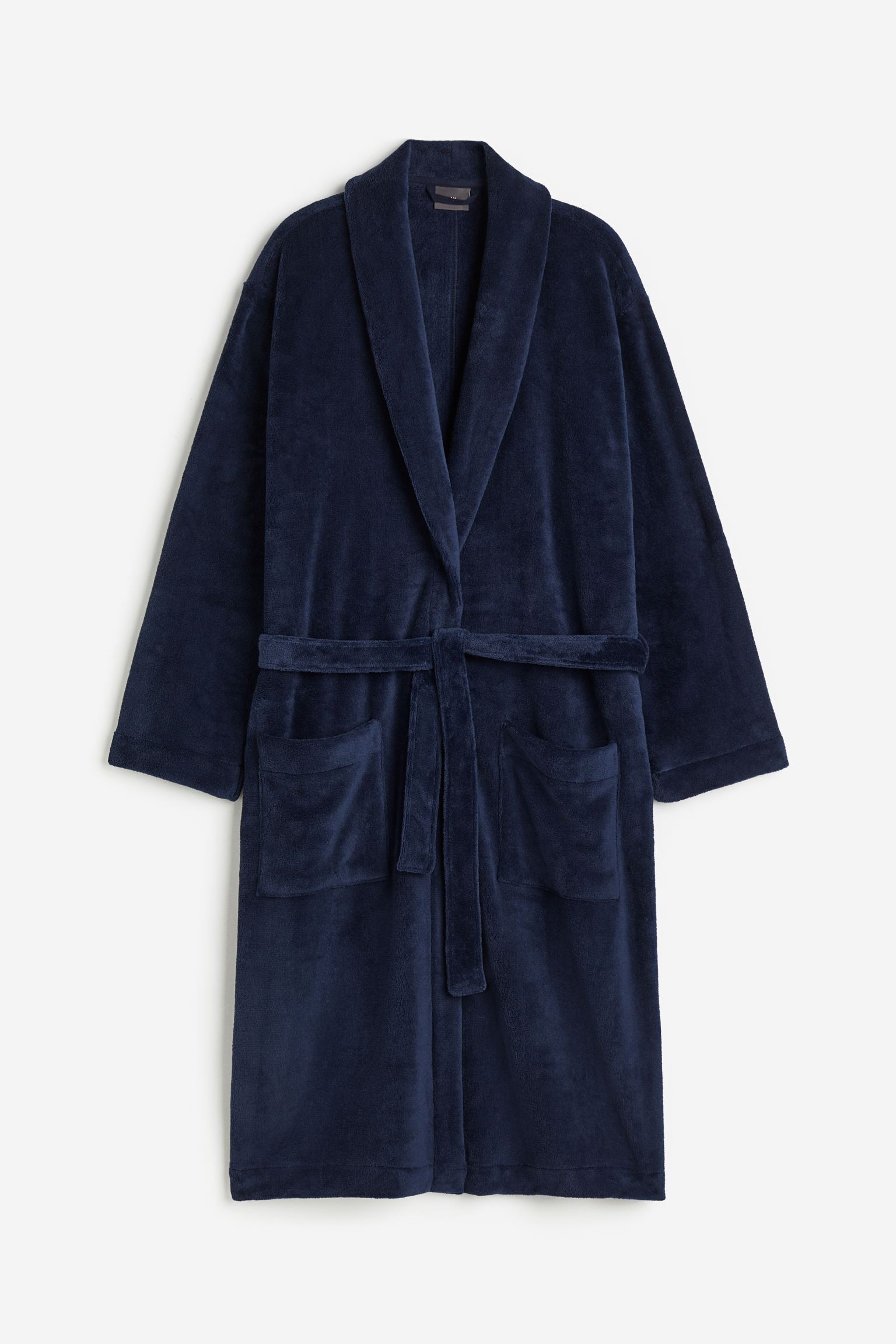 H&M Home Флісовий халат, Темно синій, Різні розміри 0575238011 | 0575238011