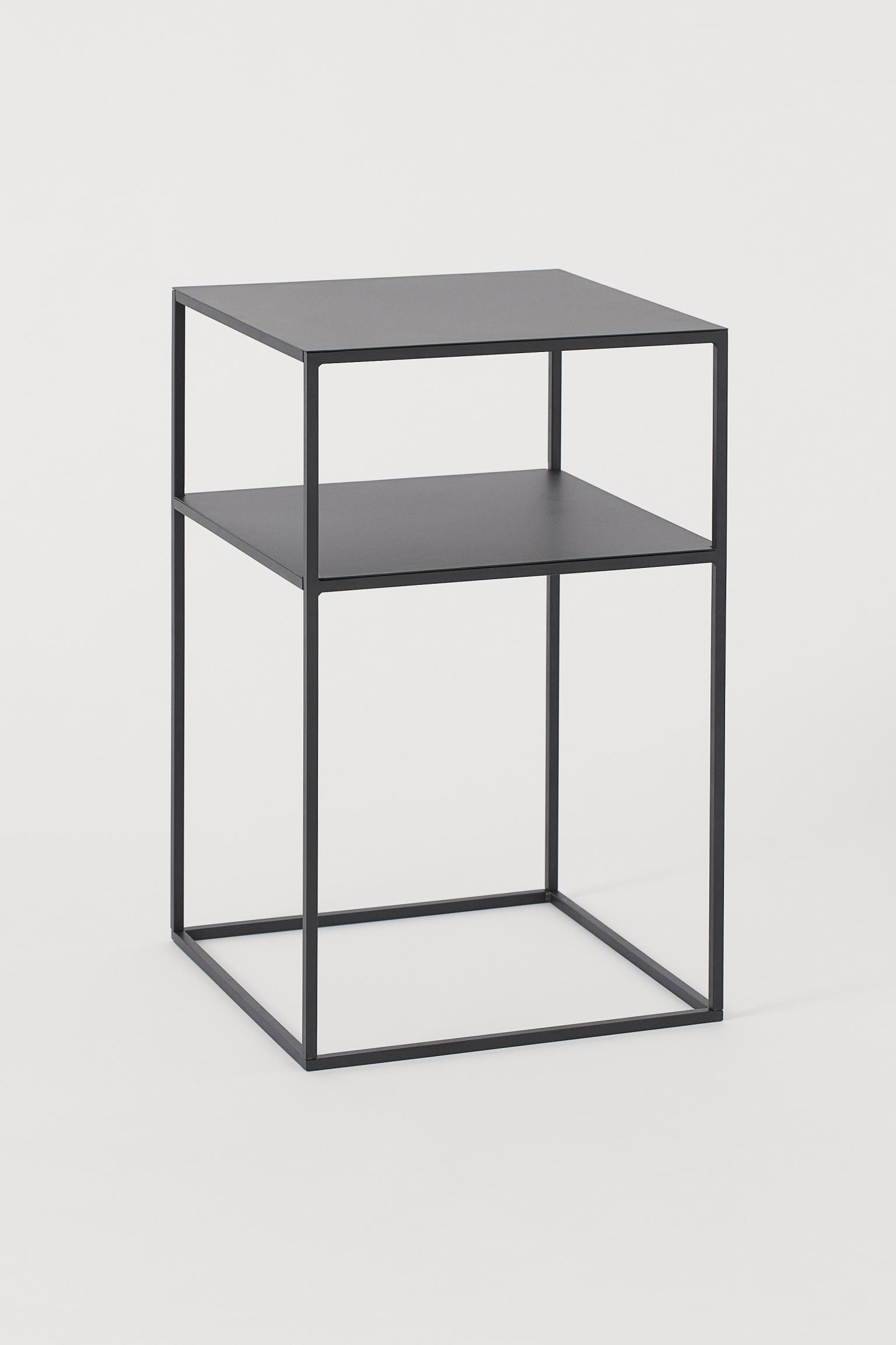 H&M Home Квадратний стіл з металу, Чорний 0764692001 | 0764692001