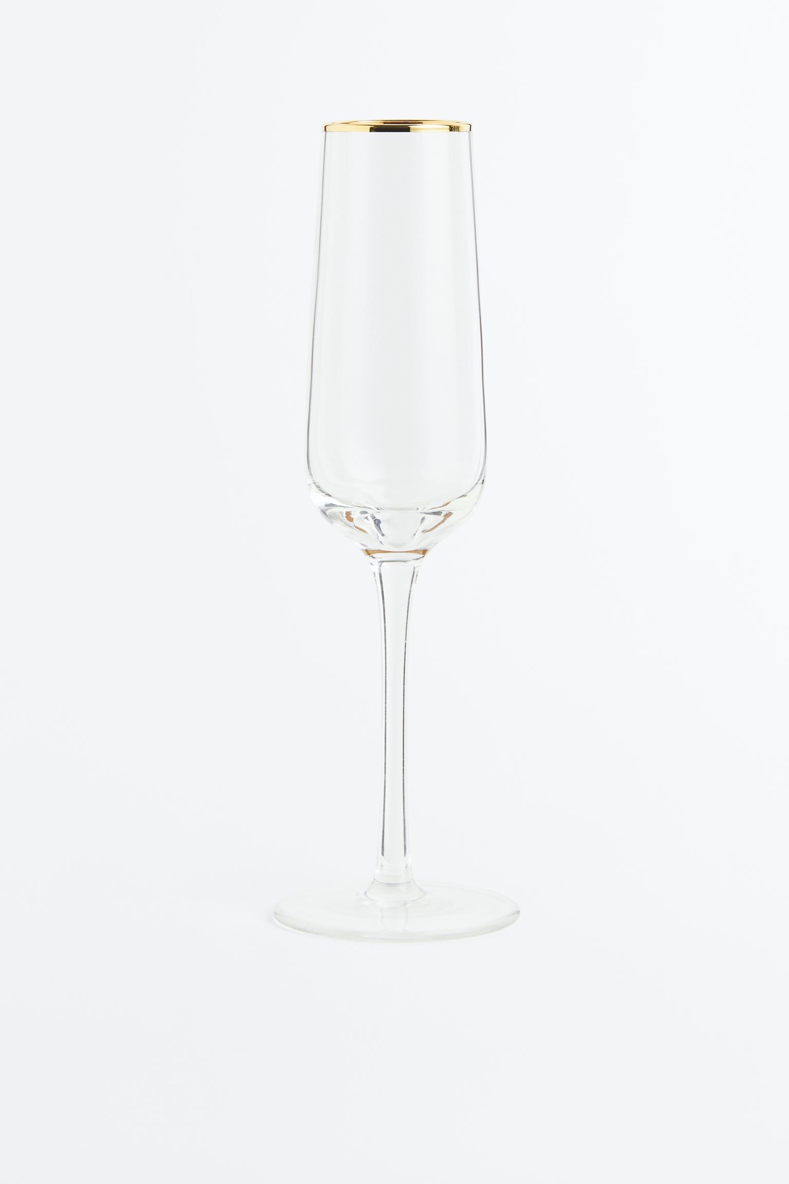H&M Home Келих для шампанського, Прозоре скло/золотисте 0768161002 0768161002