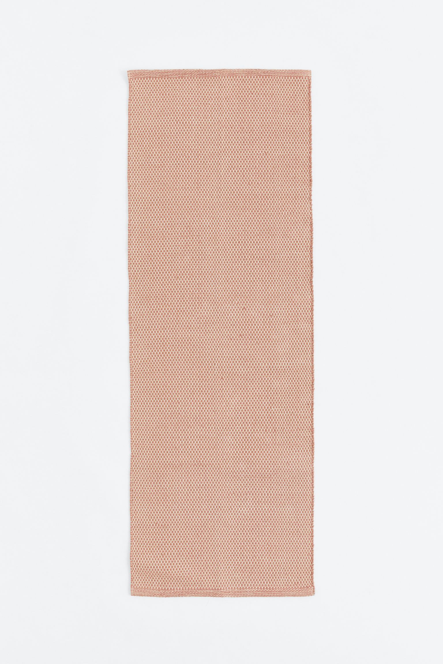 H&M Home Бавовняний килим зі структурованою поверхнею, античний рожевий, 70x200 0849701005 | 0849701005