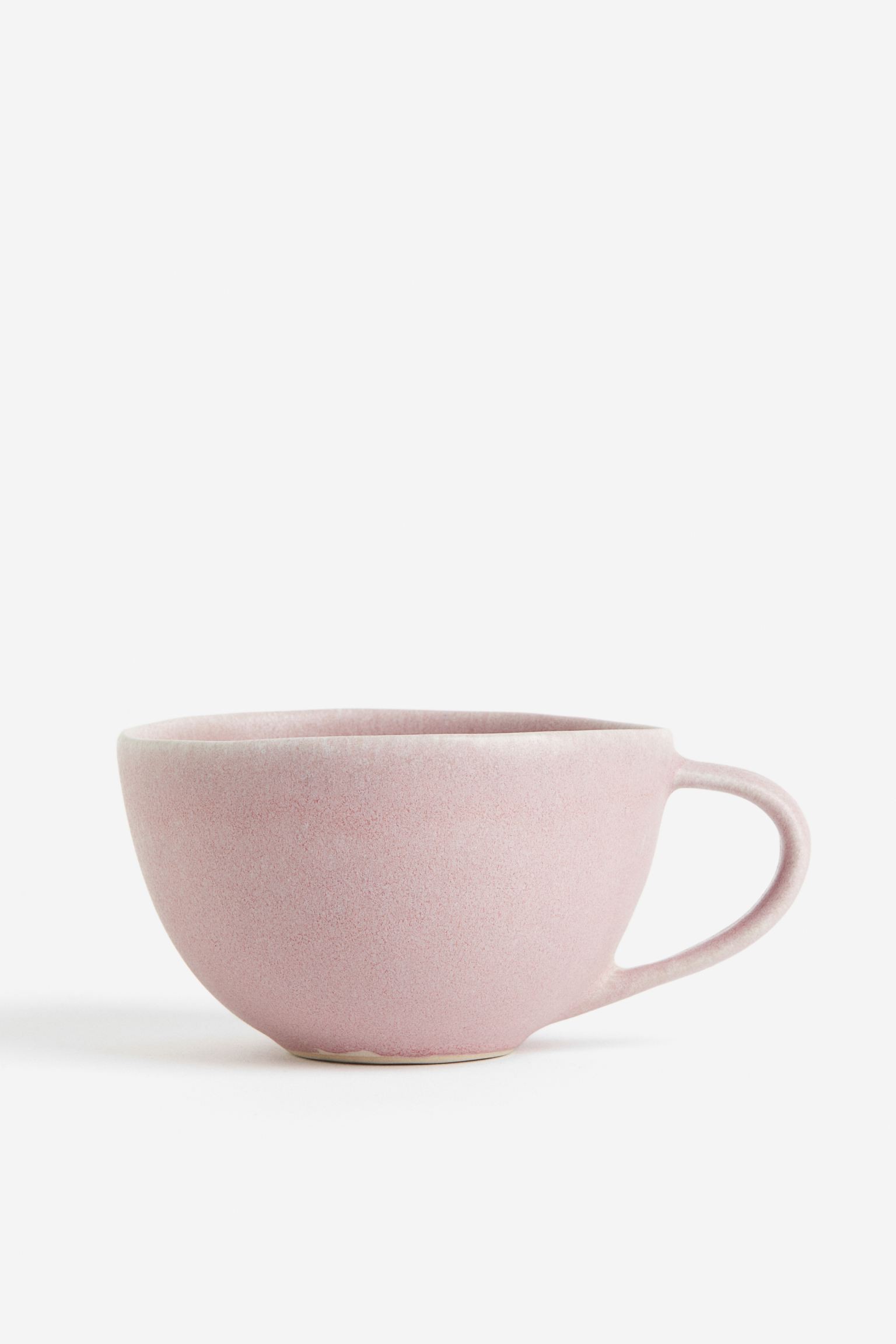 H&M Home Велика керамічна чашка, Рожевий 0898008007 | 0898008007