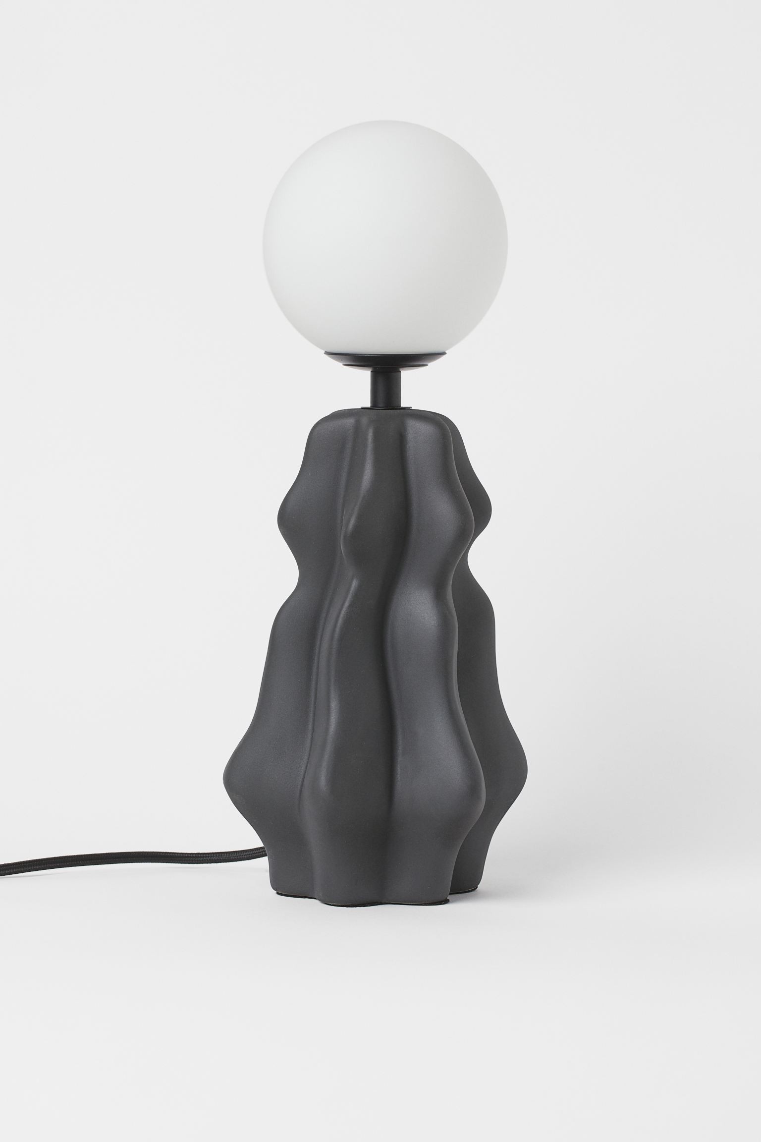 H&M Home Керамічна настільна лампа, Чорний 0924205006 | 0924205006