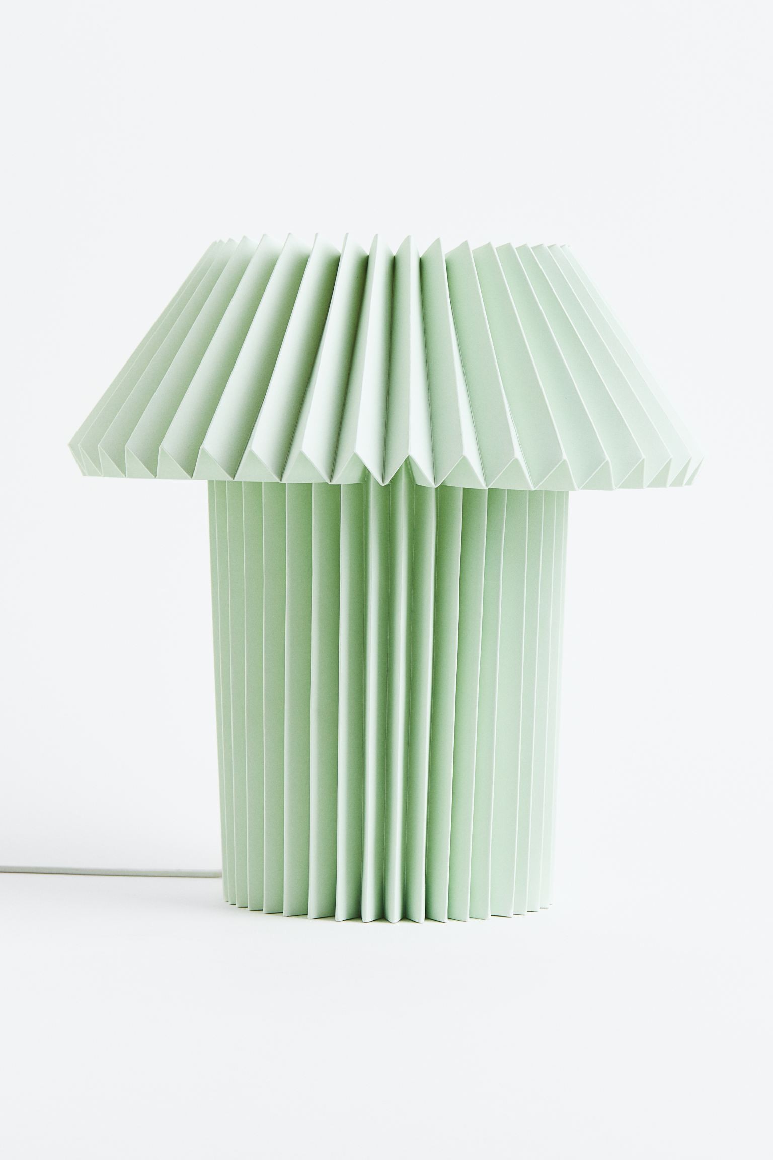 H&M Home Настільна лампа з паперу, Світло зелений 0969133007 | 0969133007
