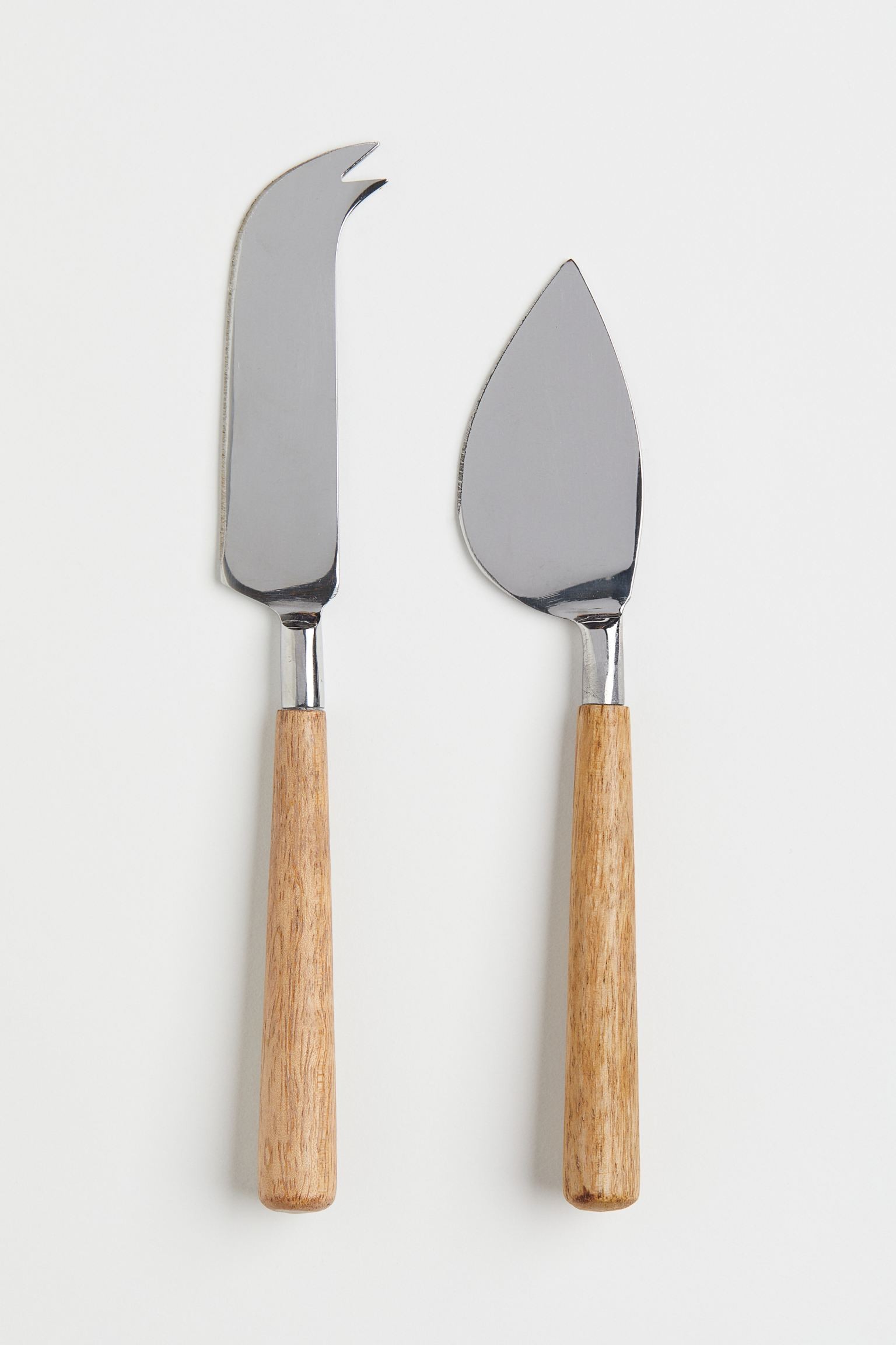 H&M Home Металеві ножі для сиру, 2 шт., сріблястий 0993049002 | 0993049002