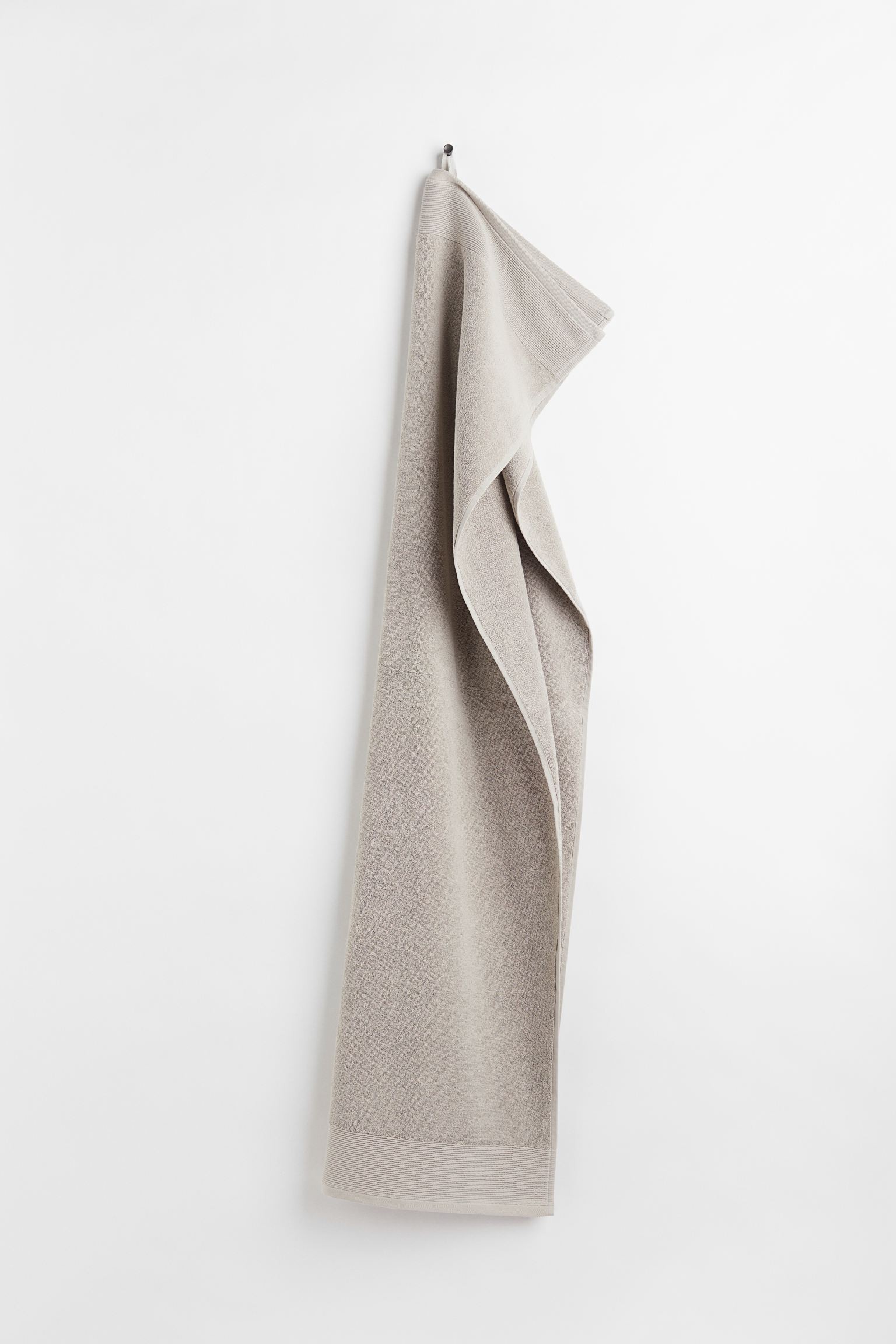 H&M Home Бавовняний банний рушник, Світло-коричнево-сірий, 70x140 1026534003 | 1026534003