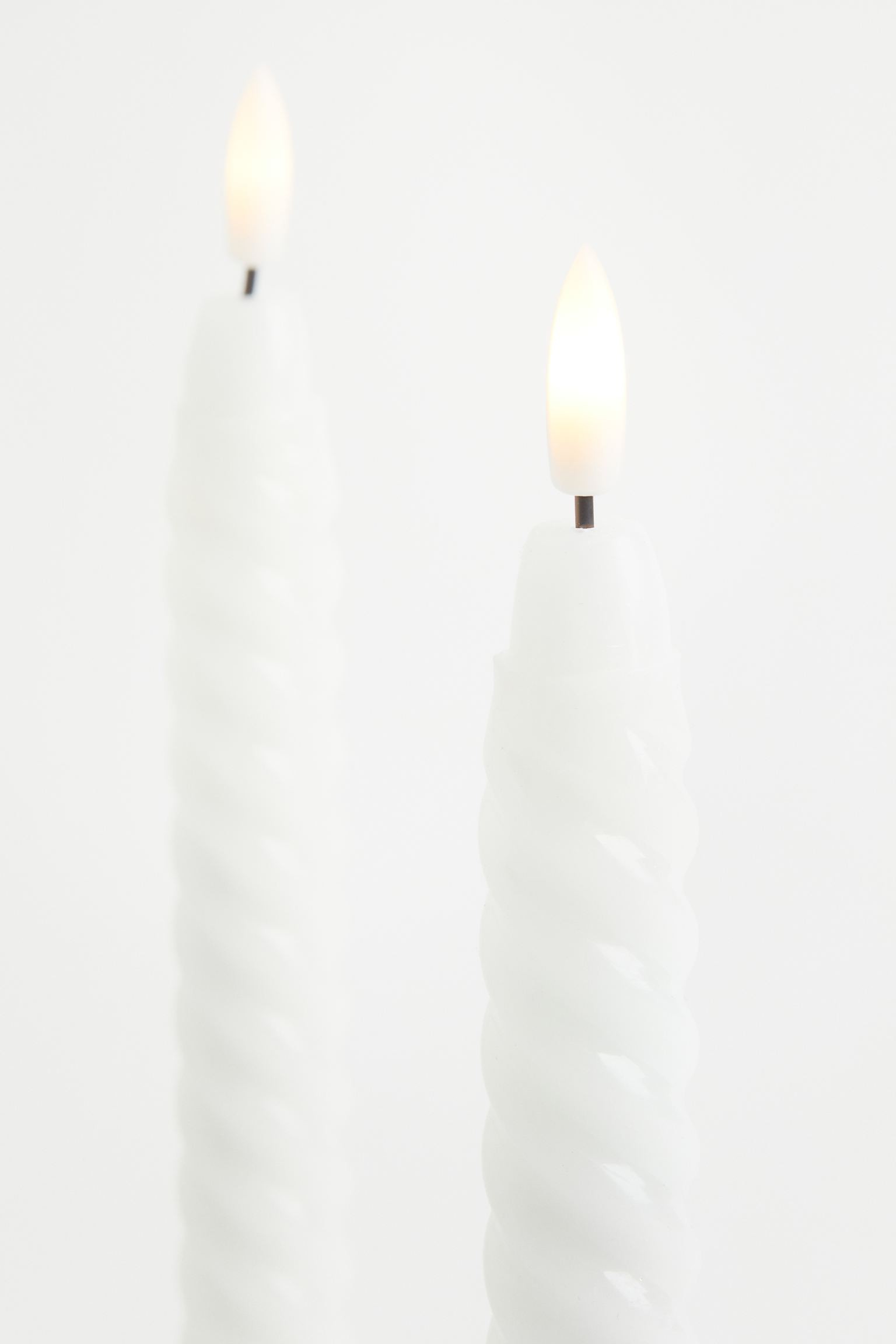 Star Trading Світлодіодні свічки Swirl 2 шт. - білі 1083029001 | 1083029001