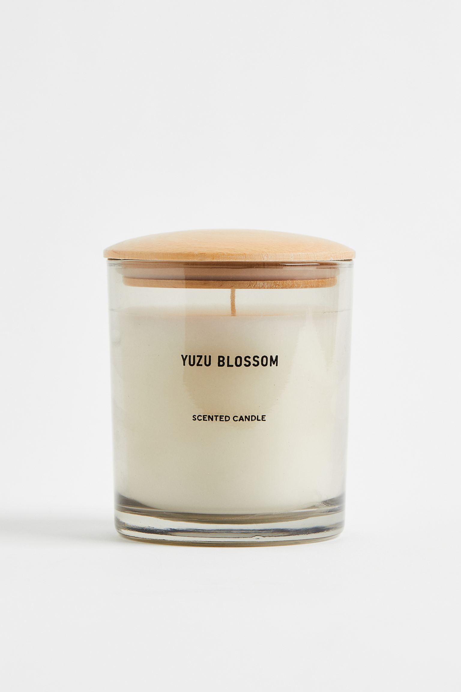H&M Home Ароматична свічка в скляному контейнері, Beige/Yuzu Blossom 1090086001 1090086001