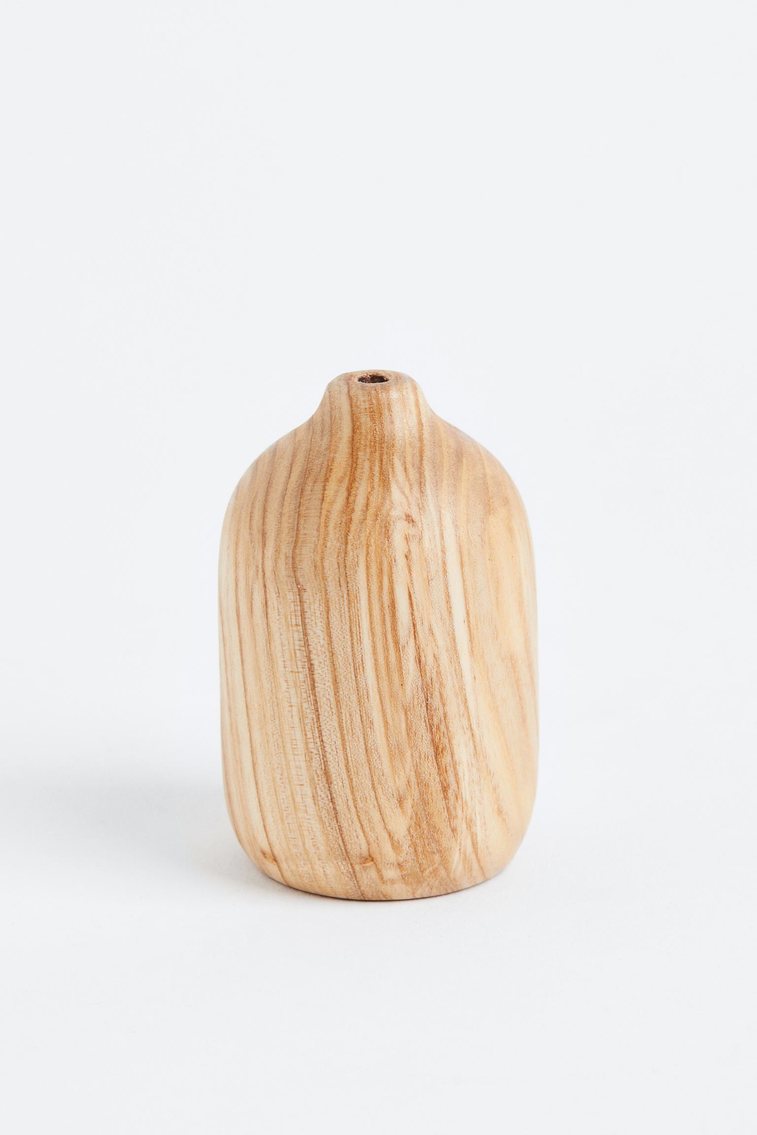 H&M Home Мініатюрна дерев'яна ваза, Світло-бежевий 1091028005 | 1091028005