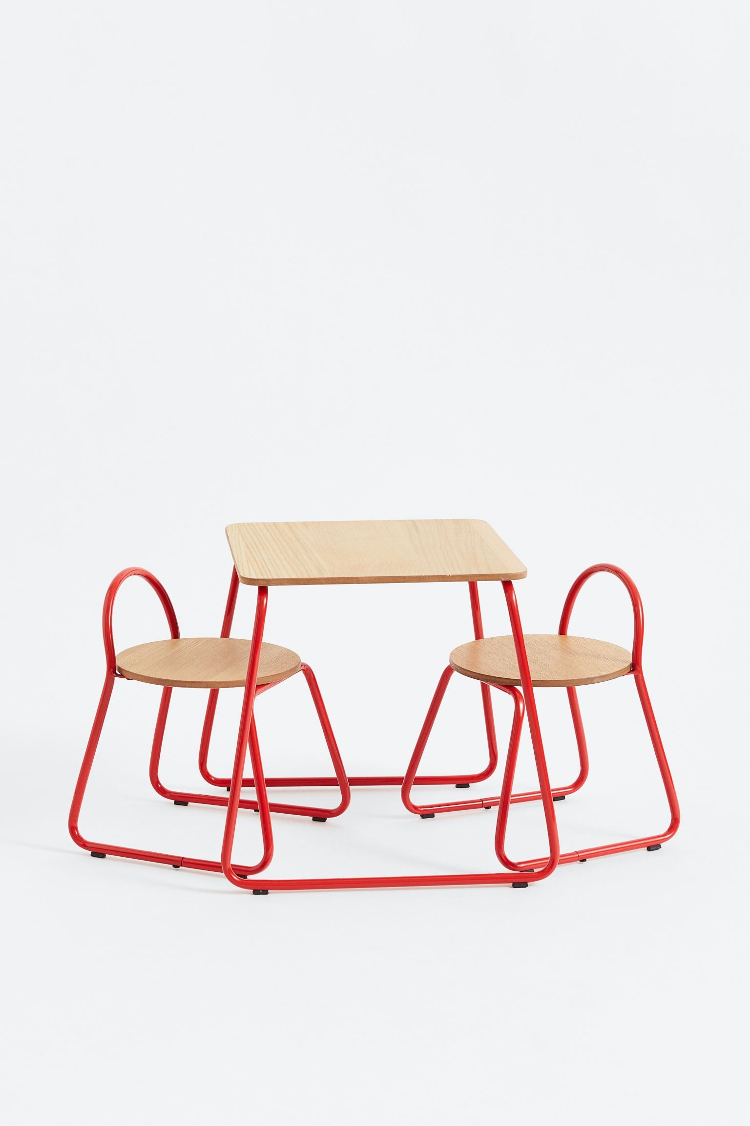 H&M Home Дитячий стіл з табуретами, червоний 1096728002 1096728002