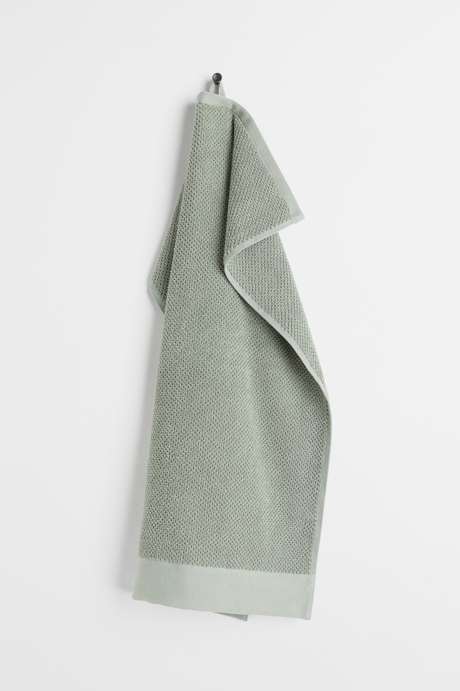 H&M Home Махровий рушник, зелена шавлія, 50x70 1097305010 | 1097305010