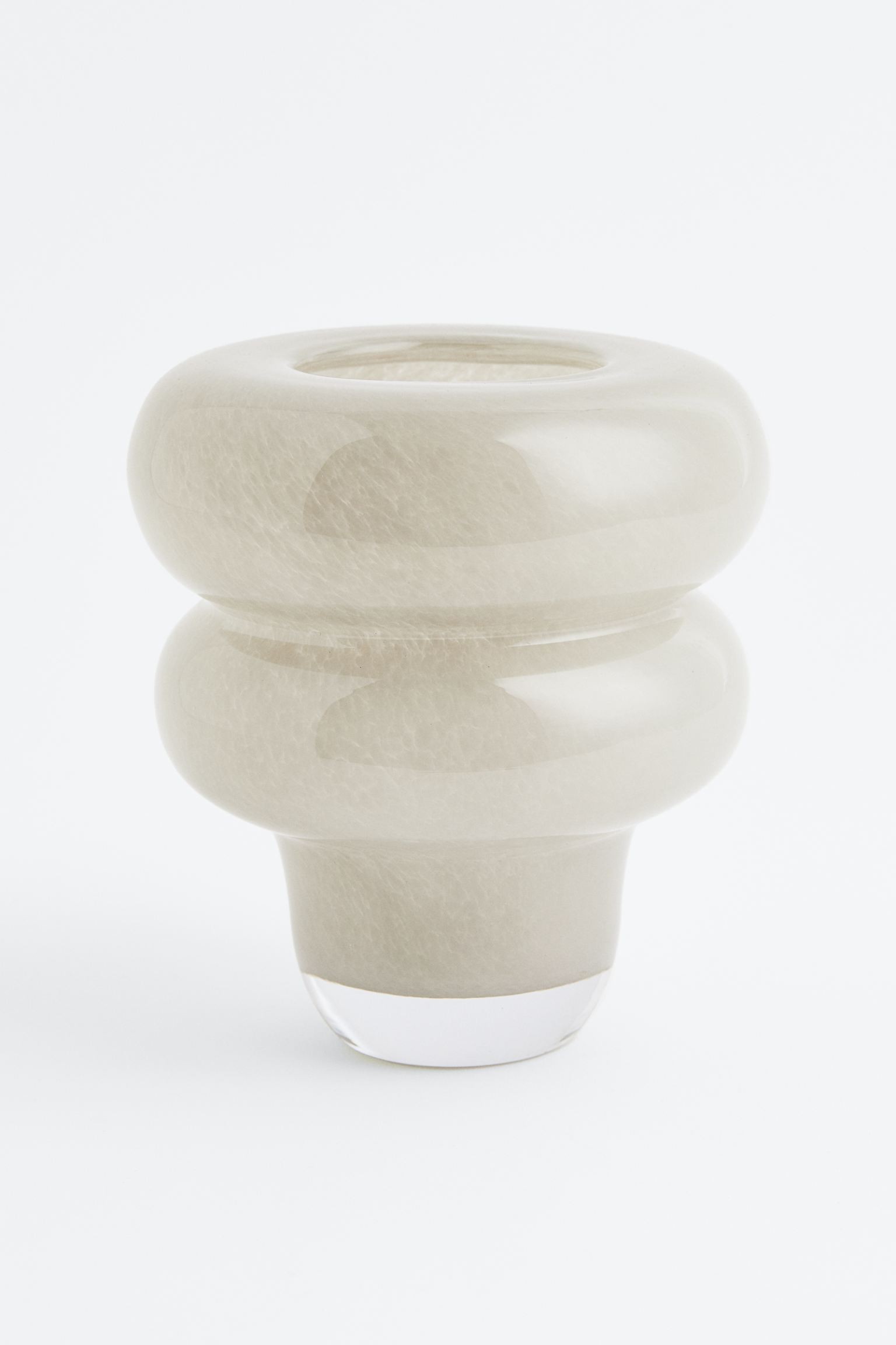 H&M Home Маленька скляна ваза, Світло-сірий бежевий 1105508003 | 1105508003