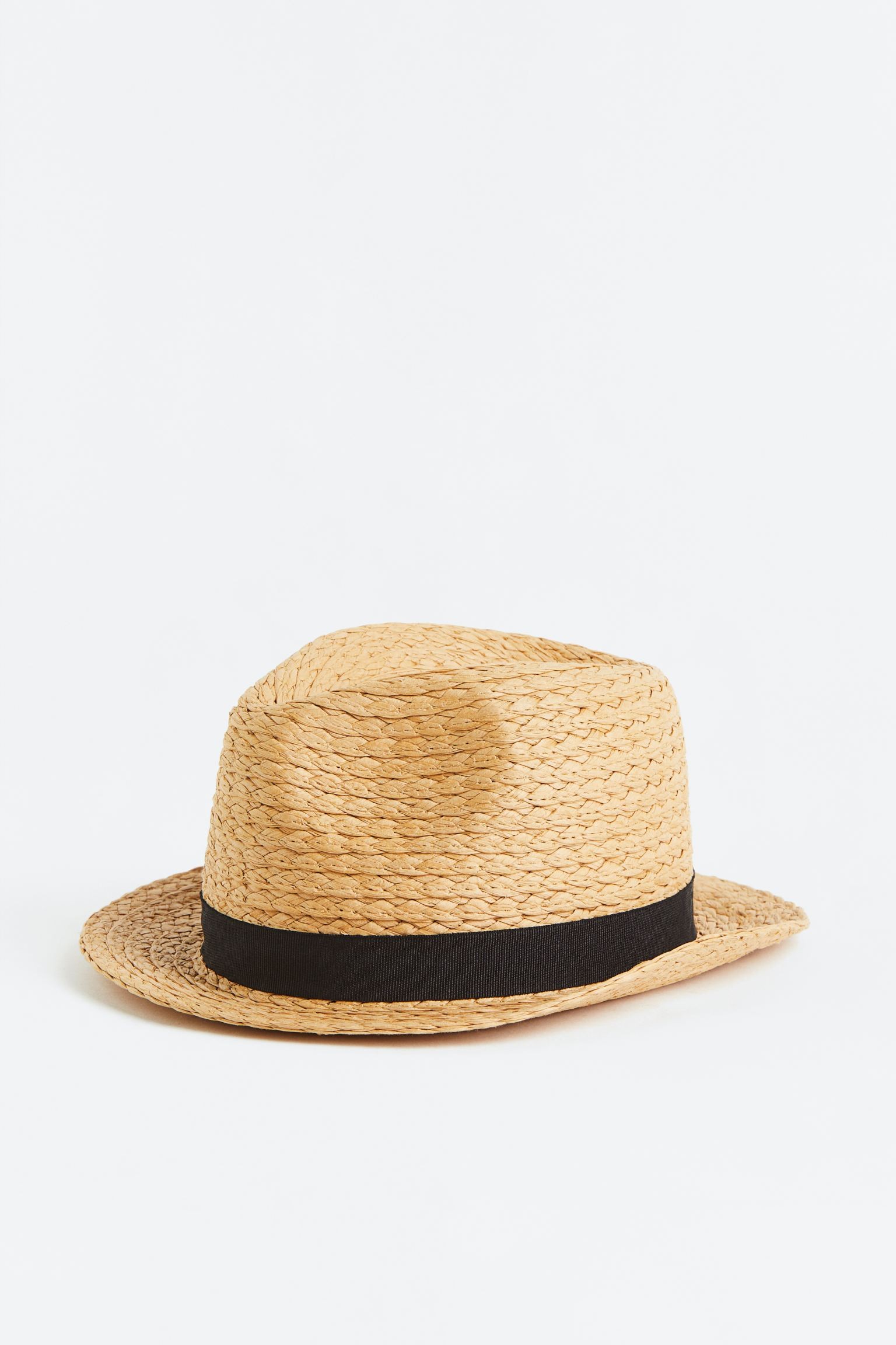 H&M Home Солом'яний капелюх, Бежевий/Чорний, Різні розміри 1124370001 | 1124370001