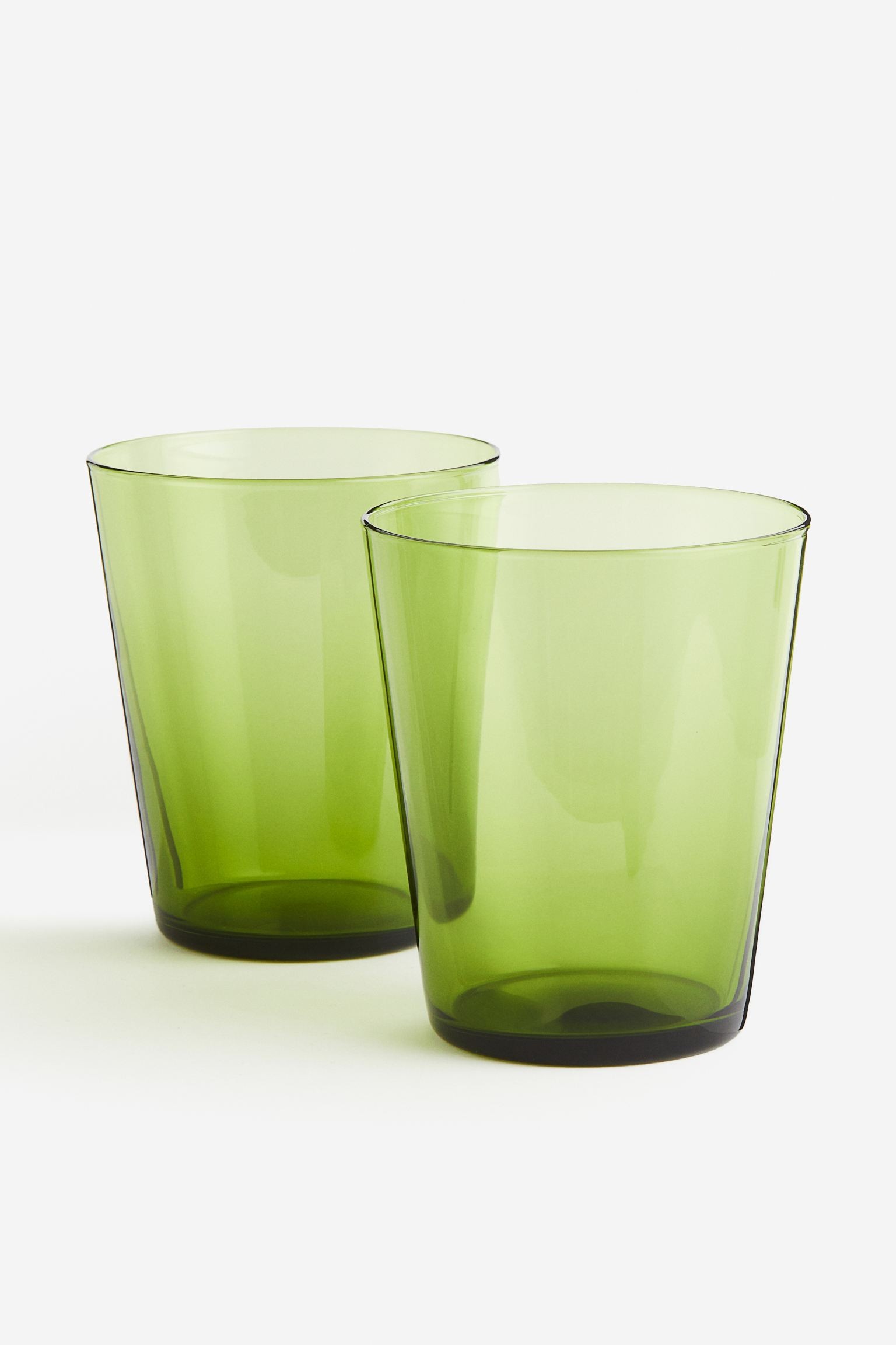 H&M Home Склянки, 2 шт., Зелений 1145611005 | 1145611005