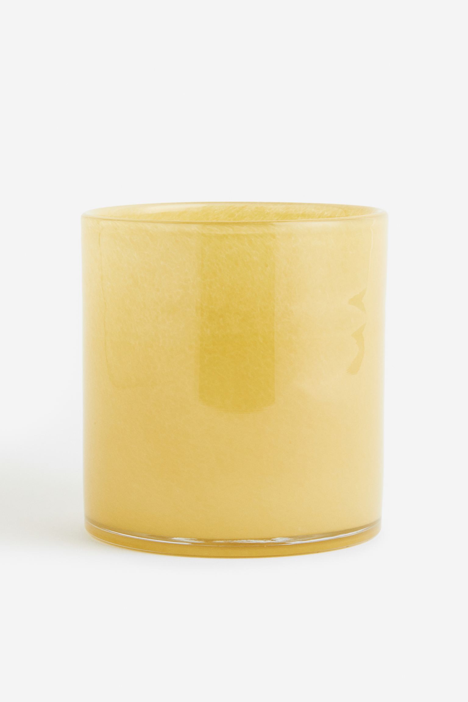 H&M Home Скляний свічник, Жовтий 1160530001 | 1160530001