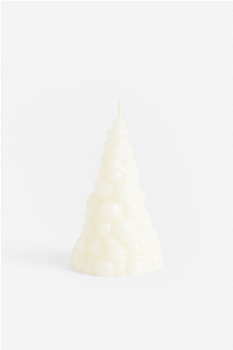 H&M Home Свічка у формі дерева, Білий 1184642001 | 1184642001