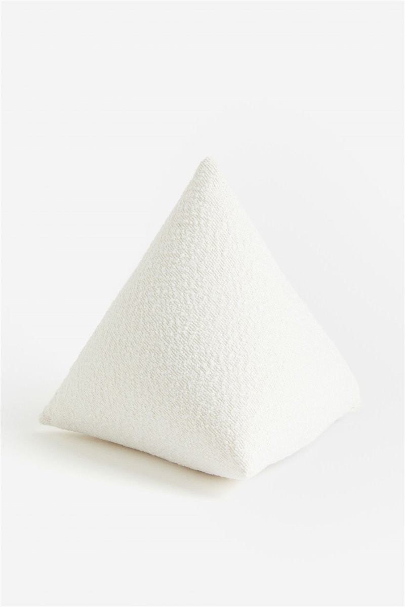 H&M Home Подушка у формі піраміди, Білий 1194423002 1194423002