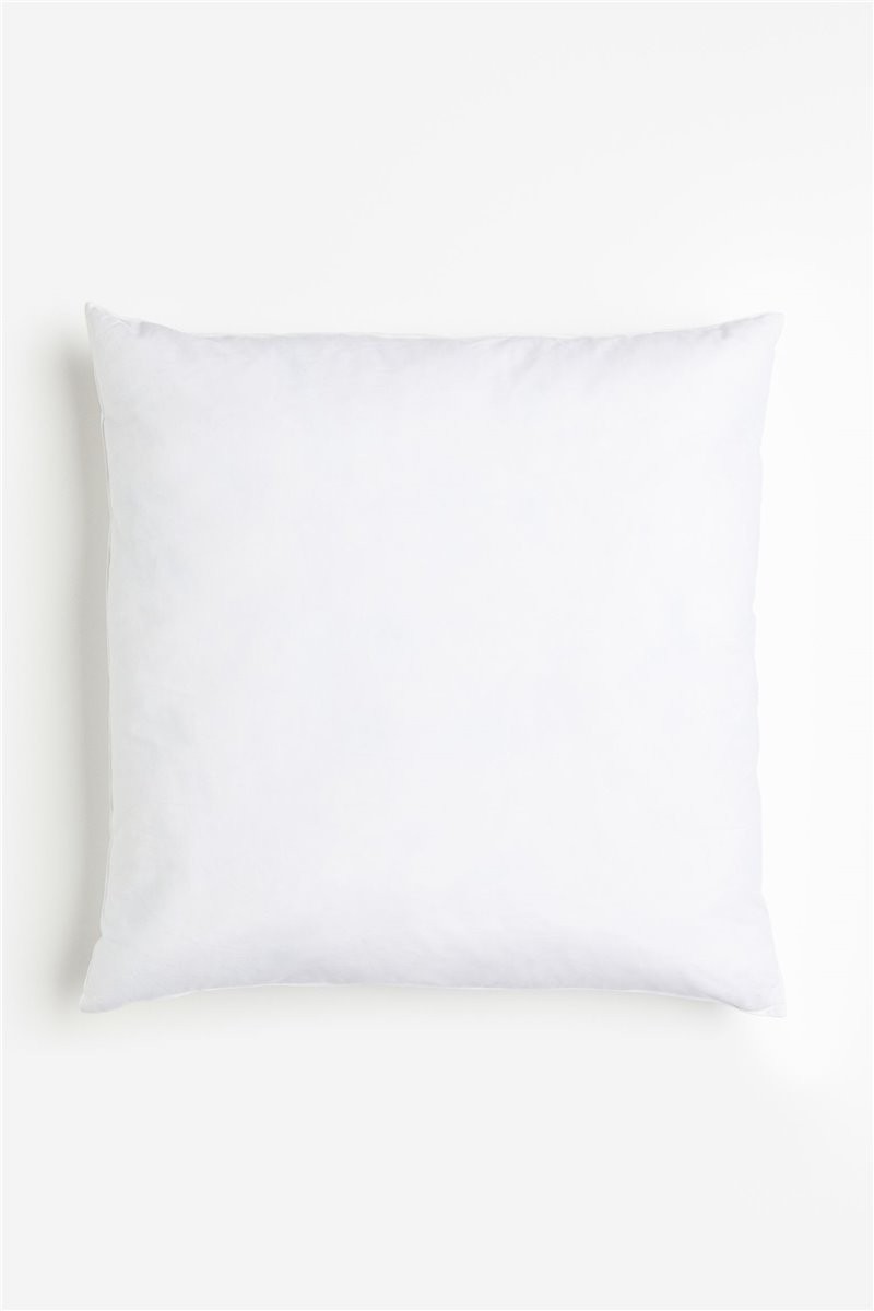 H&M Home Внутрішня подушка наповнена пір'ям, Білий, 60x60 1198889001 | 1198889001