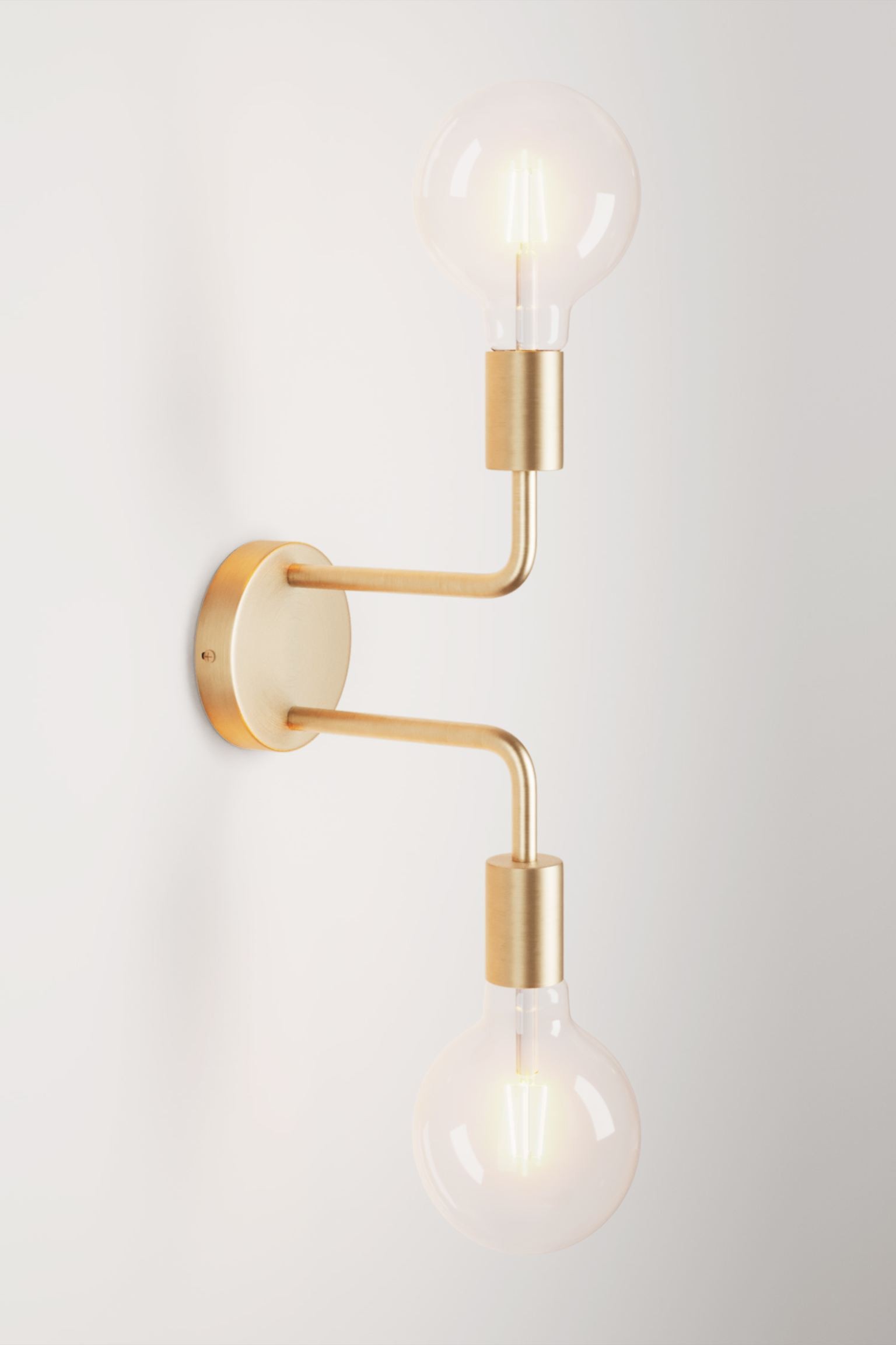 Creative-Cables Металева лампа з 2 лампочками - матова бронза 1229771002 | 1229771002