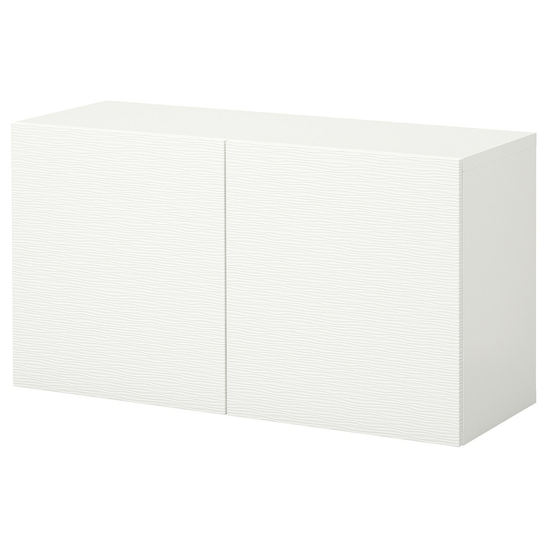 IKEA BESTÅ БЕСТО Комбінація настінних шаф, білий / Laxviken, 120x42x64 см 29440824 | 294.408.24