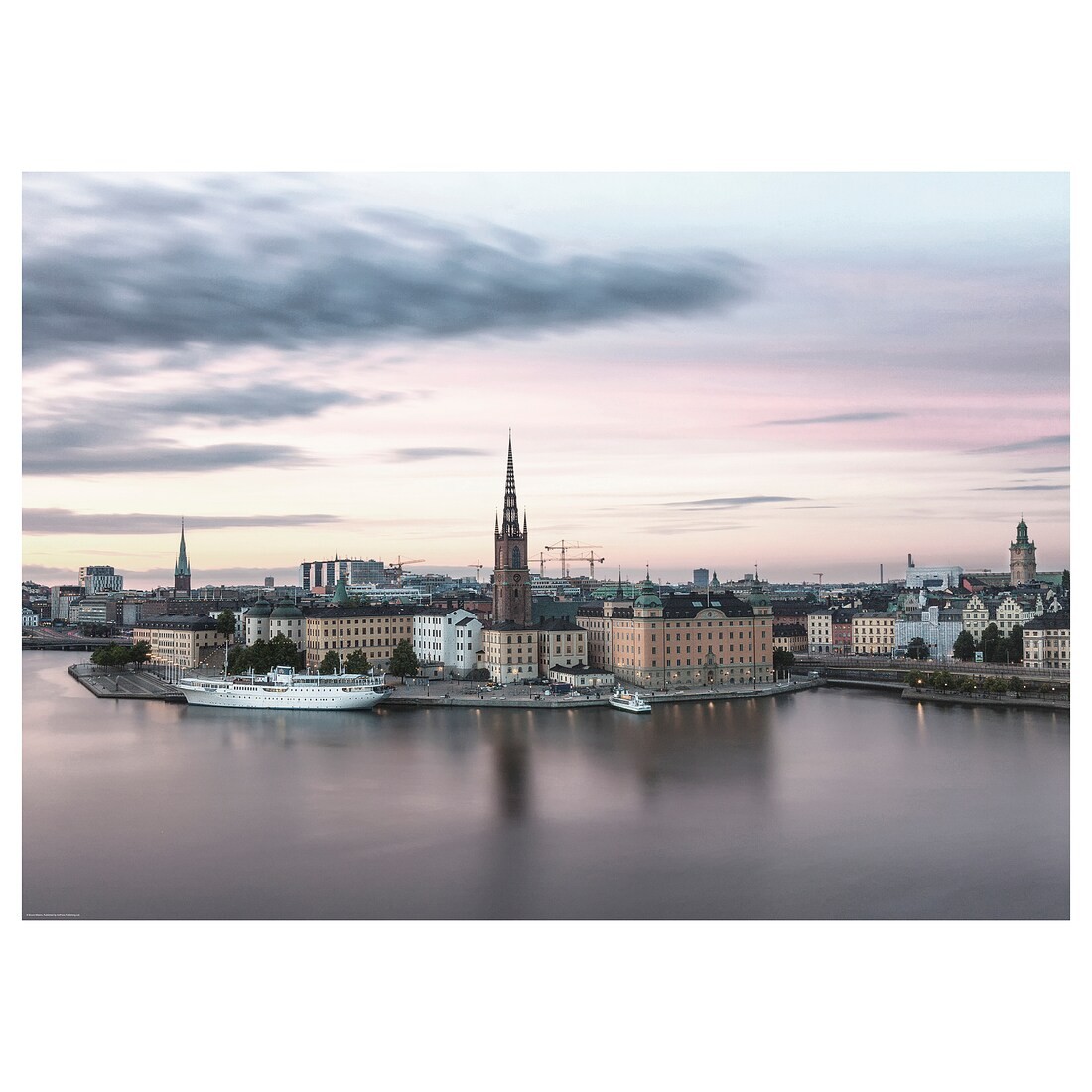 IKEA BILD БІЛЬД Постер, панорама, Стокгольм, 70x50 см 80553252 805.532.52