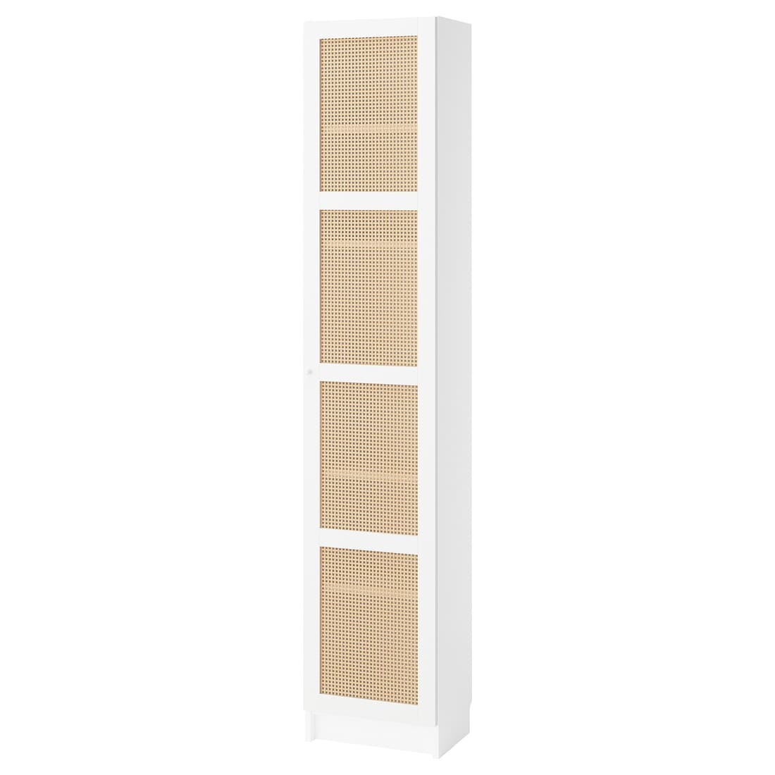 IKEA BILLY / HÖGADAL Стелаж з дверцятами, білий, 40x30x202 см 29562491 | 295.624.91