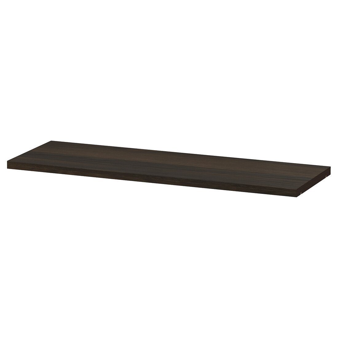 IKEA BILLY Полиця, темно-коричнева імітація дуб, 76x26 см 00492823 | 004.928.23