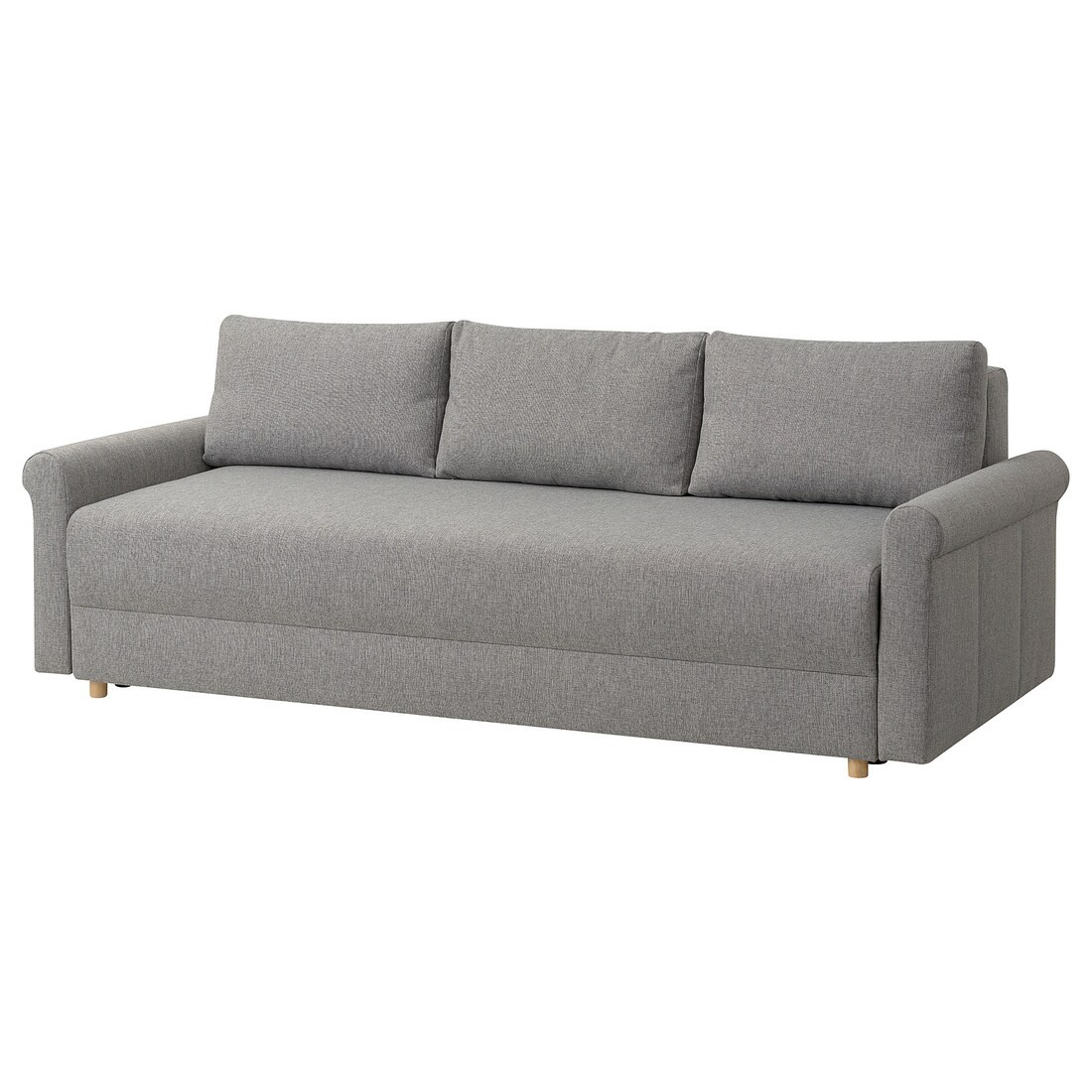 IKEA DÅNHULT Розкладний диван 3-місний, сірий 00572462 | 005.724.62
