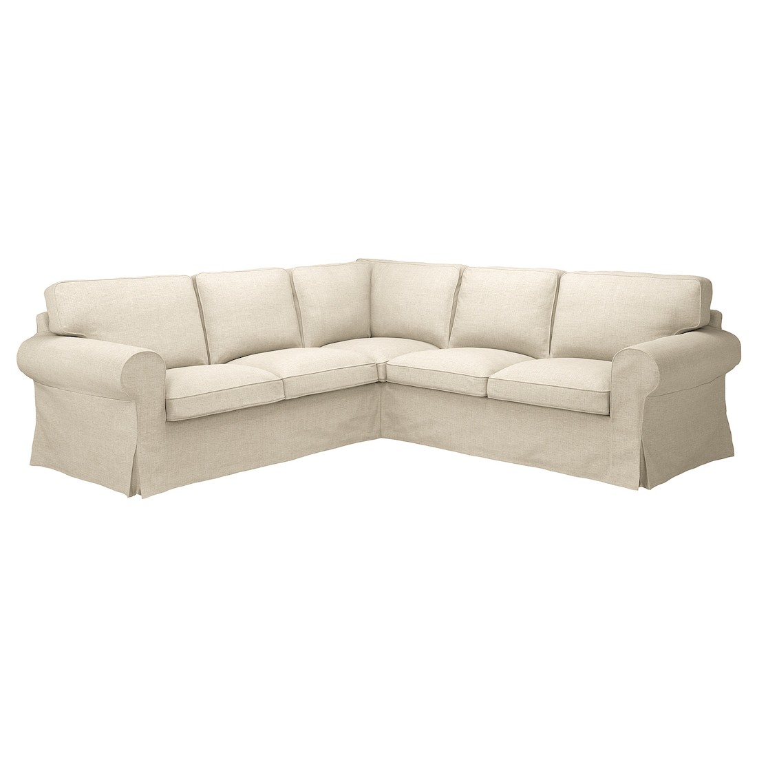 IKEA EKTORP 4-місний кутовий диван, Kilanda світло-бежевий 69508992 | 695.089.92