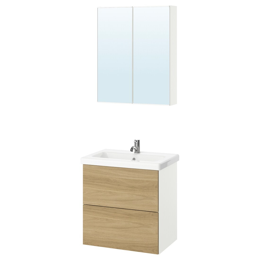 IKEA ENHET Ванна кімната, 64x43x65 см 99547317 995.473.17