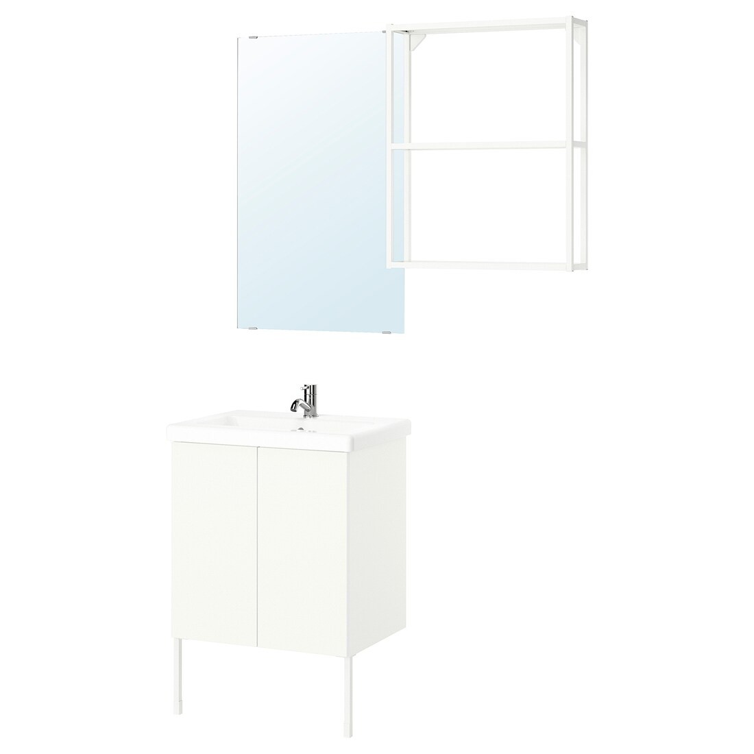 IKEA ENHET Ванна кімната, 64x43x87 см 79547672 | 795.476.72