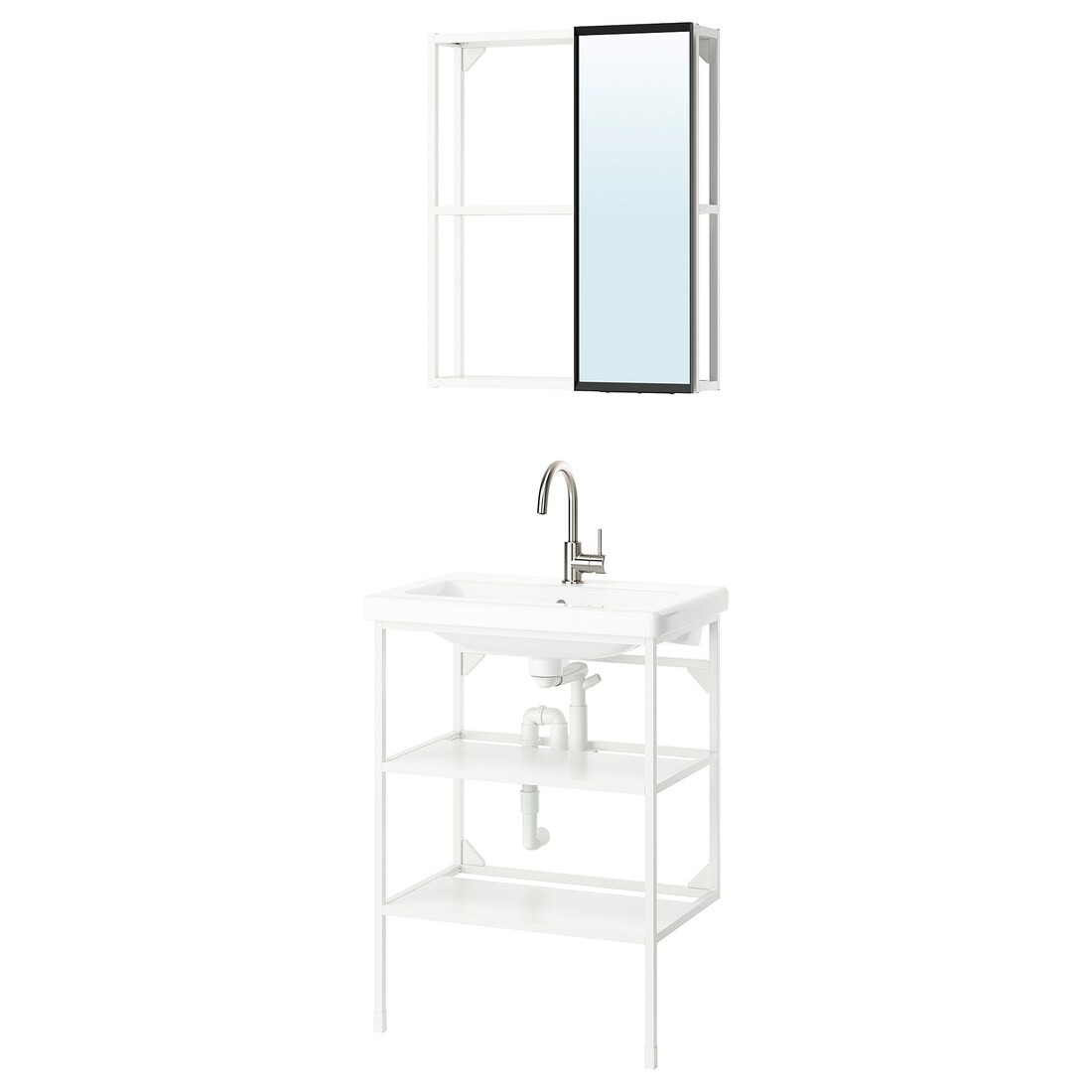 IKEA ENHET Ванна кімната, 64x43x87 см 99547770 995.477.70
