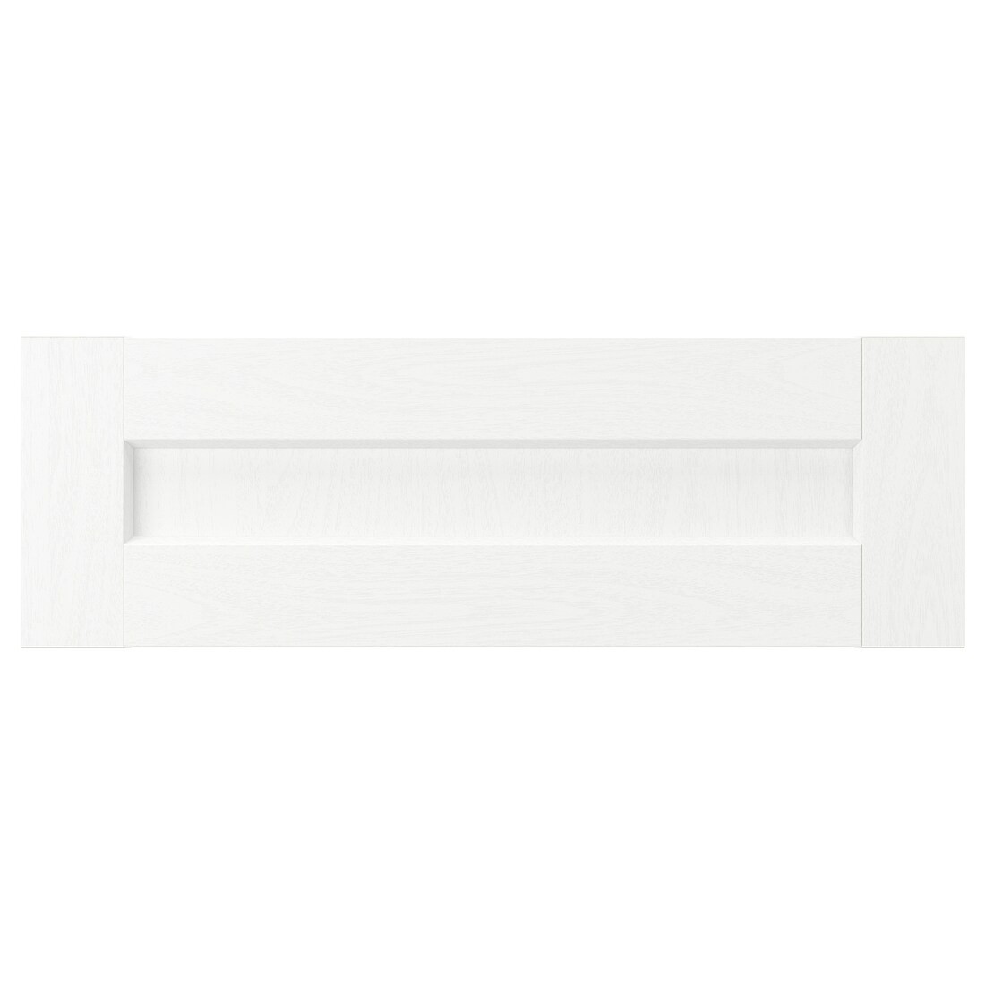 IKEA ENKÖPING Фронтальна панель для шухляди антрацит, білий імітація дерева, 60x20 см 70505780 705.057.80